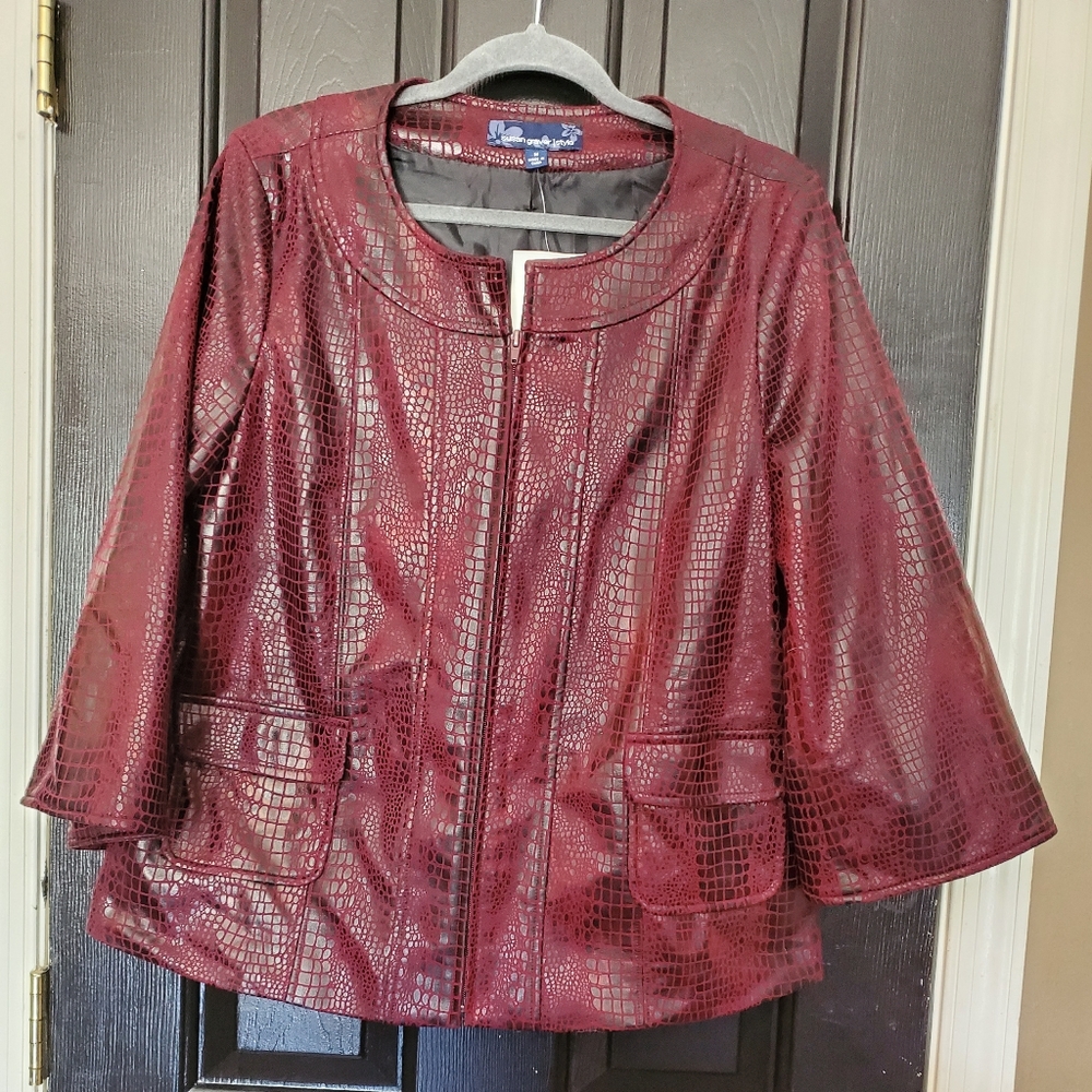 Susan Graver Style Jacket NWT